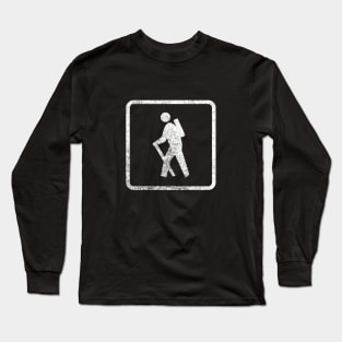 Hiker Sign (weathered) Long Sleeve T-Shirt